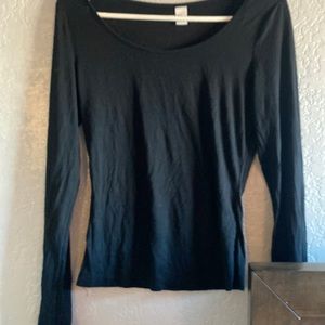 Soft black long sleeve